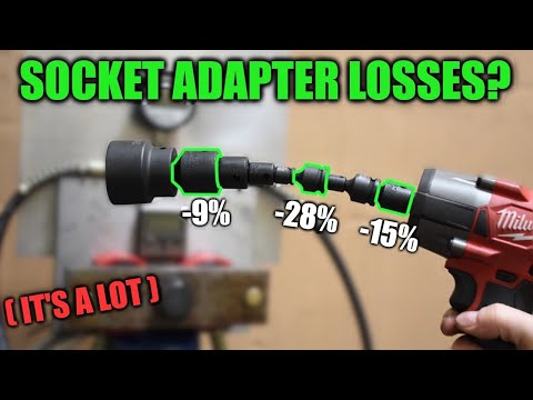 Exactly How Much Power Are You Losing w/ Impact Drive Size Adapters?