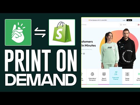 How to Make Money Online with Print-On-Demand Dropshipping 2024 (Printify + Shopify Tutorial)