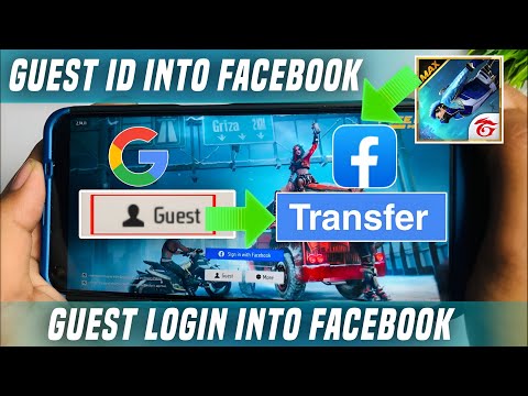 How To Connect Guest Account With Facebook Account In Free Fire | Connect Guest Id into Facebook Id