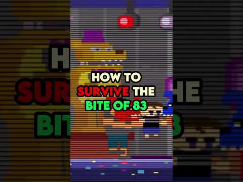 HOW TO SURVIVE THE BITE OF 83 #shorts #fnaf #fnafedit