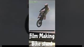 Film making bike stunt | slow motion scene #shorts | behind the scene | video clips Om Films Bangkok