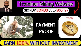 Trxminer.io review | Free TRX Everyday | Sign-up Bonus Up To 500 $TRX | #trxminer