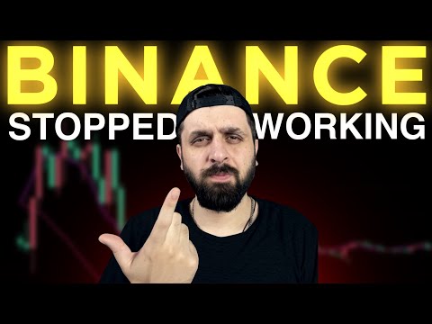 WHY DID BINANCE STOP WORKING? #bitcoinupdate #bitcoinprice #btcnews