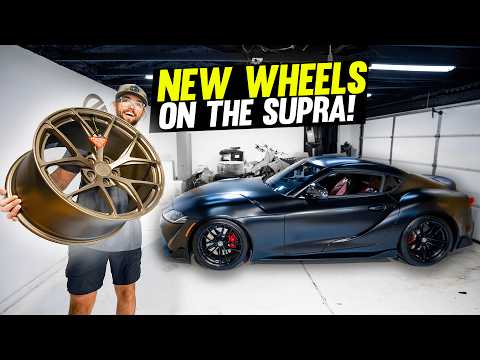 The Perfect Supra Wheels Have Arrived.. See How They Look!