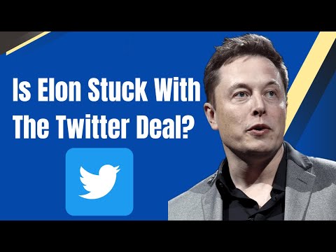 Is Elon Stuck With The Twitter Deal? HE'S TRYING REAL HARD!