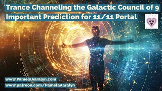 Trance Channeling the Galactic Council of 9- An Important World Prediction for 11/11 Portal 2024