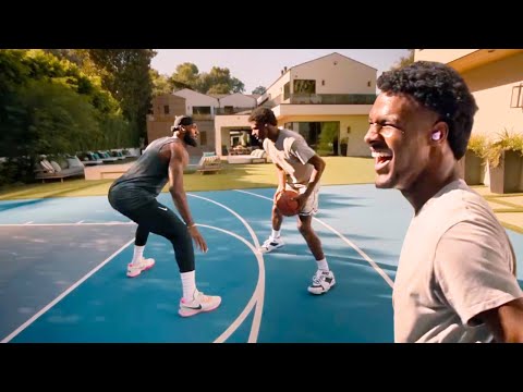 LeBron James vs Bronny James 1v1 🔥 (Nike commercial)