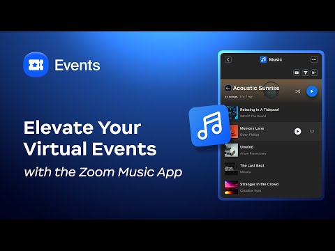 Elevate Your Events with the Zoom Music App