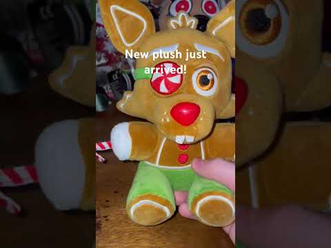 My Gingerbread Foxy Fnaf Plush just got here! #fnafmerchandise #fivenightsatfreddys #foxy #fnaf