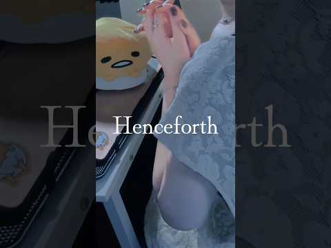 貴方は夏の最後に何を聞きますか？Henceforth / Orangestar 様 #song #歌ってみた #노래#cover#henceforth #Orangestar#shorts#short