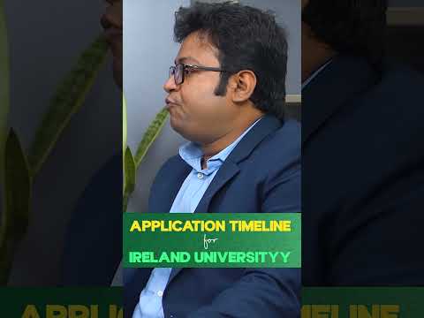 Perfect time to apply to Ireland university । Ireland Application Deadline ।#studyinireland