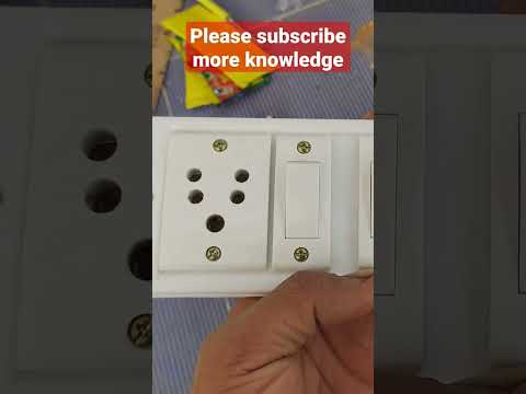 4 switch 1socket 5 way board wiring connection🪛 full knowledge #akelectricalwork #treding #ytshorts