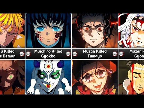 Who Killed Whom in Demon Slayer | Demon Slayer