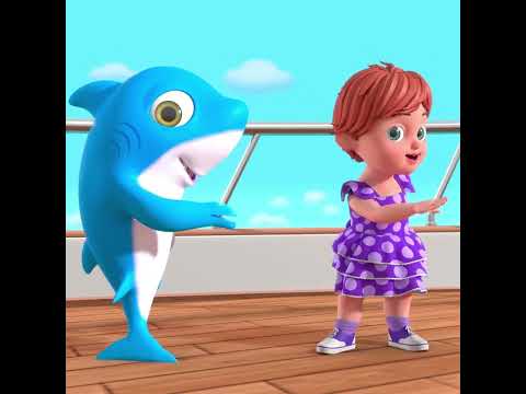 Baby Shark | Beep Beep Nursery Rhymes #shortforkids #shorts #beepbeep