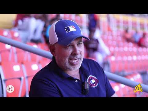 Torneo de Béisbol Regional para jóvenes prospectos organizado por MLB en el Estadio Cibao