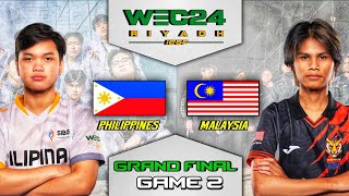 PHILIPPINES vs MALAYSIA GAME 2 | IESF MLBB GRAND FINAL