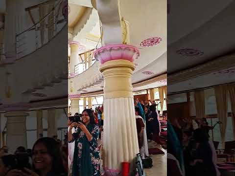 Hall at Sri Sri Ravishankar Ashram Kanakpura  ।  video by Sukla Das