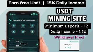 New usdt investment site 2024 | Usdt mining site today | best usdt investment site | Usdt earning