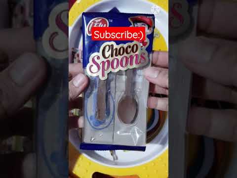 YUMMY CHOCO SPOONS || LOT'S OF CHOCOLATES #Shorts #Viral #coklat