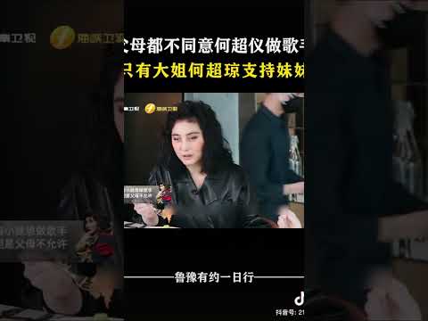 父母都不同意何超仪做歌手,只有大姐支持妹妹 #对话 #访谈