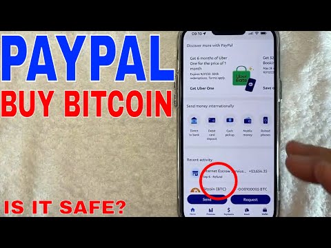 🔴🔴 Is It Safe To Buy Bitcoin Through Paypal ✅ ✅