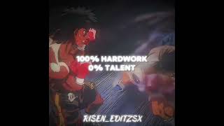 Ippo edit | hardwork or talent |#edit #memes #trending #trendingshorts #shorts #youtubeshorts