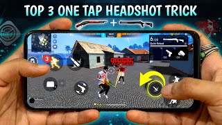 New One Tap Headshot Trick Handcam 😈[ M1887 + M1014 ] New Headshot Setting Free Fire ~