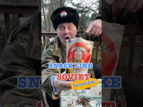 Snack Like a Soviet - Semechki #crazyrussiandad #semechki #snack #snacks #snacklikeasoviet