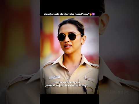 can't wait to see her as #ladysingham 🔥she's just slaying🛐 #deepikapadukone #singhamagain #trending