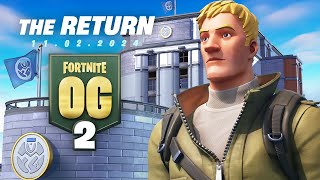 Our FIRST LOOK At Fortnite OG 2!