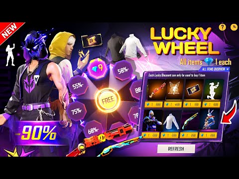 Next Lucky Wheel Full Review 🥳🤯| M1887 Skin Event Free Fire | Free Fire New Event | Ff New Event