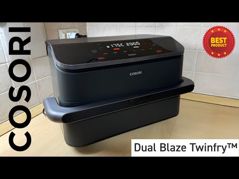 Cosori Dual Blaze Twinfry™ 10L ( 5L+5L Dual Zone ) - The Best Air Fryer 2024