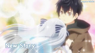 【Lyrics AMV】Seirei Gensouki OP Full〈 New Story -  Marika Kouno 〉