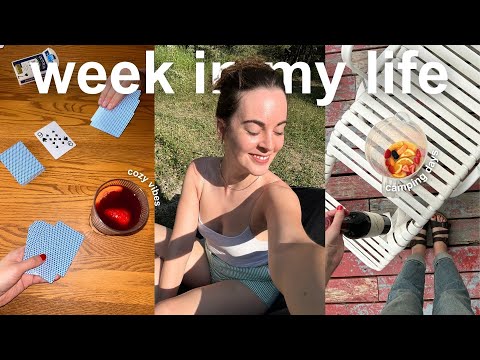 VLOG | 4 day camping trip, mental health chat, my new music challenge & finally reading fourth wing