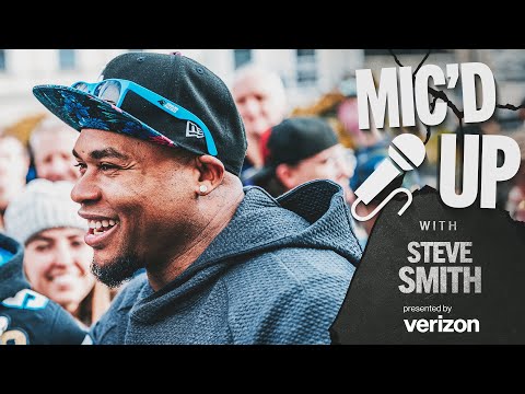 Steve Smith Sr. MIC'D UP on the Streets of Munich, Germany | Carolina Panthers