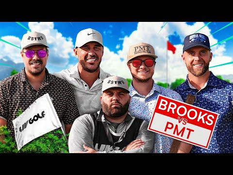 PMT Goes Head to Head With 5x Major Champ Brooks Koepka In A 3-Man Scramble