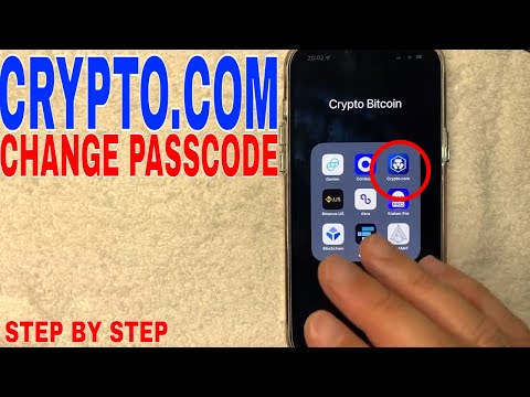 🔴🔴 How To Change Crypto.com Passcode ✅ ✅