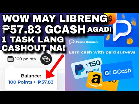 FREE ₱57.83 GCASH 1 TASK LANG CASHOUT KANA! PRIME OPINION APP REVIEW NEW PAYING APP GCASH ANG PAYOUT