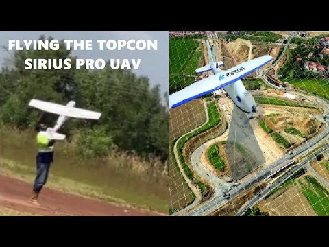 Flying the Topcon Sirius Pro UAV #shorts