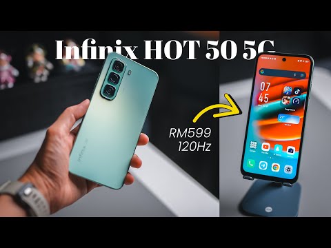 Infinix HOT 50 5G: Best Budget 5G Phone with 120Hz? Only RM599?! 😨