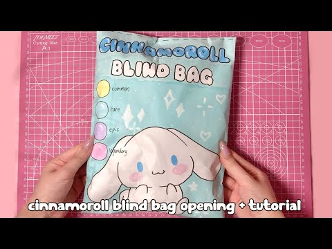 cinnamoroll blind bag 🩵| ASMR | tutorial | sanriolve