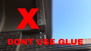 Why We Don't Use Glue To Put Up Christmas Lights