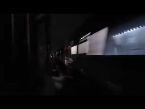 wdp4 night crossing Indian railways