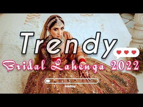 Trendy Lahenga | Bridal Wear | 2022 #bridallehenga #lahengadesign #youtuber