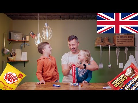 American Family Tries British Snacks