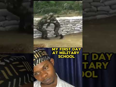 My First Day at Military School #viral #comedy #funny #foryou