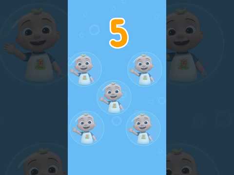 12345! Can you count the BUBBLES with Baby JJ? #cocomelon #shorts