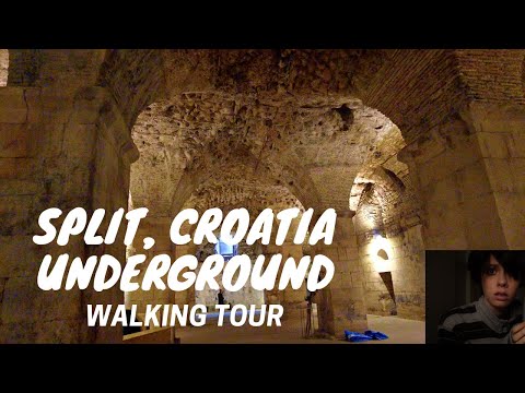 UNDERGROUND TOUR - DIOCLETIAN PALACE | SPLIT, CROATIA