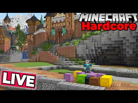 City Harbor Building Day 1! : Hardcore Minecraft 1.21 Survival Let's Play