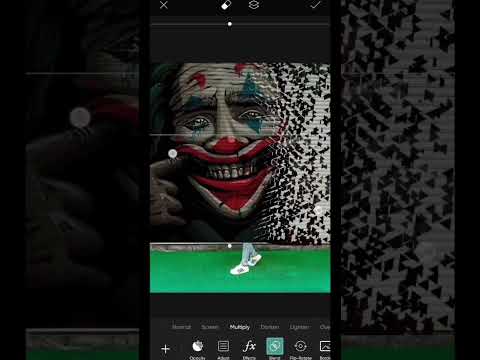 Joker photo editing in PicsArt #photoediting #editingshorts #editingtutorial